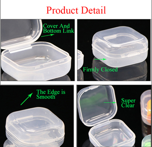 Sunshing bên ngoài kích thước 35x35x18mm nội bộ Kích thước 31x31x16mm nhựa đa chức năng <span class=keywords><strong>PP</strong></span> công cụ trường hợp rõ ràng <span class=keywords><strong>PP</strong></span> trường hợp nhỏ <span class=keywords><strong>PP</strong></span> trường hợp - Product Image 2