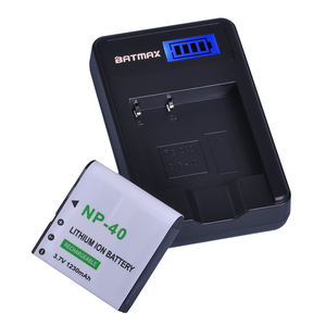 Chargeur USB LCD NP40 NP-40 CNP40 pour <span class=keywords><strong>Casio</strong></span> Exilim EX-FC100, EX-Z30, EX-Z50, EX-Z55, EX-Z57, EX-Z200, EX-Z300, EX-Z450, Z120 - Product Image 5