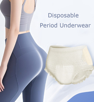 Marque privée Yurun Fabricant chinois de sous-vêtements menstruels Pantalons sanitaires menstruels Culottes menstruelles jetables