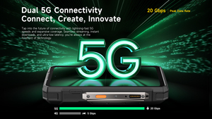 โทรศัพท์แอนดรอยด์14นิ้วรุ่น ulefone 5G มองเห็นในเวลากลางคืนเกราะเกราะมือถือ33 <span class=keywords><strong>Pro</strong></span> <span class=keywords><strong>16</strong></span> + 512GB - Product Image 6