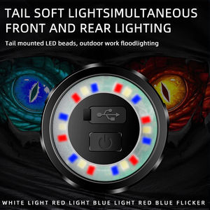 कारखाने की कम कीमत सुपर उज्ज्वल एब्स की अगुवाई वाली टॉर्च सबसे शक्तिशाली वाटरप्रूफ कैंपिंग आउटडोर फ्लैशलाइट - Product Image 5