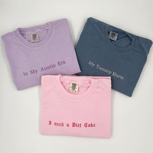 เสื้อยืดแขนยาวปักลายสำหรับเป็นของขวัญวันแม่แบบยั่งยืน - Product Image 3