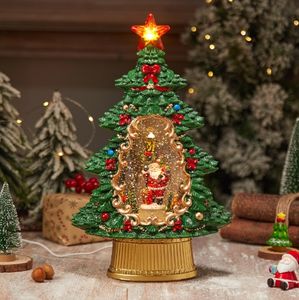 Longstar ม้าหมุนปรับแต่งกล่องดนตรีอัตโนมัติ, ชุดไฟคริสต์มาส - Product Image 3