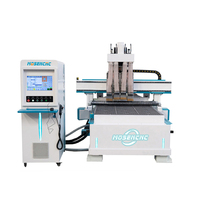 Machine de fraisage CNC 3 axes Jinan Mosencnc ATC avec kit de broche pour la découpe du bois et du métal, table à vide et collecteur de poussière