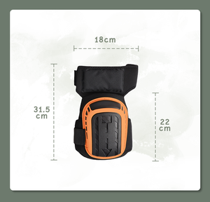 Chuyên Nghiệp Một Kích Thước Đầu Gối Bảo Vệ Với Dây Đeo Đàn Hồi PP Cứng Vỏ Đồ Bảo Vệ Cho Công Việc Ngoài Trời Làm Vườn & Xây Dựng - Product Image 2