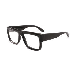Lớn hình chữ nhật Acetate ép phun kính khung rắn mô hình vuông đọc sách thời trang kính mắt cho nam giới - Product Image 5