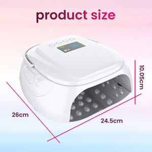 Nouvelle Lampe à Ongles UV LED Sans Fil avec Base Détachable, Mode de Polymérisation Indolore, Protection Contre la Surchauffe, Machine à Ongles Automatique - Product Image 3