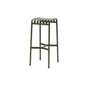 Giá Rẻ Bắc Âu Đơn Giản Màu Xanh Lá Cây Giải Trí Ngoài Trời Vườn Kim Loại Dài Bảng Và Ghế Đặt - Product Image 6