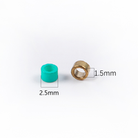 Perles de verre colorées de 2,5 mm pour broderie machine, perles de rocaille pour broderie informatisée, accessoires de vêtements DIY, vente en gros