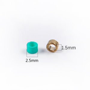 Perles de verre colorées de 2,5 mm pour broderie machine, perles de rocaille pour broderie informatisée, accessoires de vêtements DIY, vente en gros - Product Image 2