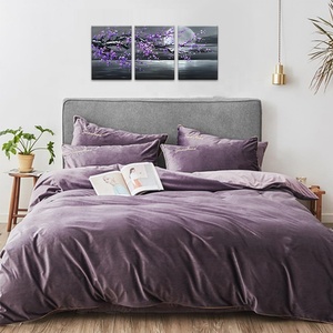 Màu đen và trắng trăng tròn trên Biển Đại Dương tường nghệ thuật trừu tượng cảnh biển tác phẩm nghệ thuật - Product Image 4