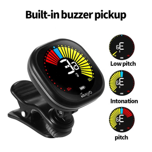 อุปกรณ์ปรับเสียงแบบคลิปออน WST-670แบบชาร์จไฟได้ของ Cherub สำหรับกีตาร์อะคูสติกและอูคูเลเล่ปรับแต่งเชลโล่ - Product Image 3