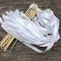 Nouvelle Arrivée : Baguette Magique Fée Ruban pour Arrangements Floraux d'Ambiance, Accessoires de Décoration pour Pelouse, Mariage, Fête, Fiançailles, Anniversaire