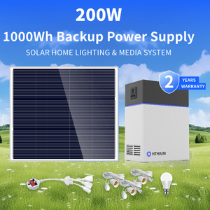 Estación de Energía Portátil LiFePO4 de 200W 1000Wh, el Mejor Generador Solar con MPPT, Almacenamiento de Energía Doméstica, Batería Externa - Product Image 4