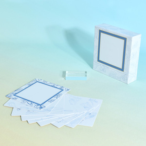 Tùy chỉnh in màu hồng giấy Matte thẻ ưa thích và tích cực khẳng định thẻ với hộp từ Hội Đồng Quản Trị thẻ trò chơi - Product Image 4