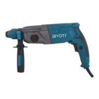 Marteau perforateur rotatif haute puissance BYT-RH3001 1050W 3 en 1, perceuse à percussion, burineur, marteau de démolition avec mandrin interchangeable