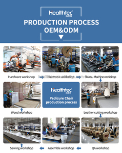 Ghế làm móng cao cấp, tự động hoàn toàn, chất liệu vải, tích hợp bồn ngâm chân, massage, bán chạy tại nhà máy - Product Image 6