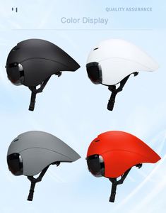 <span class=keywords><strong>Casco</strong></span> de Ciclismo de Carretera Popular para Carreras, Triatlón y <span class=keywords><strong>Contrarreloj</strong></span> con Lentes Desmontables - Product Image 4