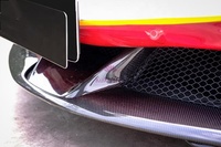 Accessoire de décoration de port d'air avant en fibre de carbone sèche de style OEM pour pare-chocs de voiture Ferrari SF90 2020-2022