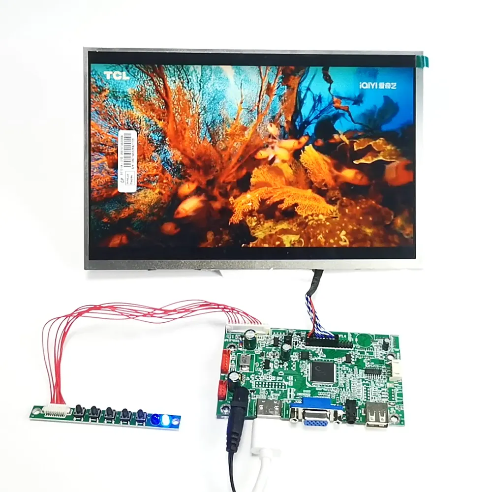 Schermo Lcd da 10.1 pollici LVDS 1280*800 TFT IPS luce solare leggibile 1000 lit Display Lcd schermo ad alta luminosità