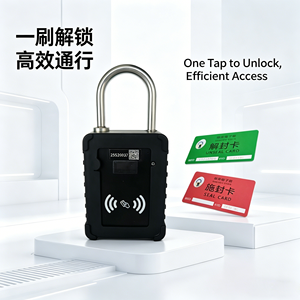 Verrou RFID en gros, Serrure de sécurité anti-effraction. Verrou de suivi GPS pour le transport de marchandises en camion - Product Image 5
