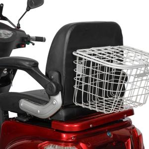 Tricycle à deux places TVS avec volant, motos électriques, adapté aux personnes handicapées, deux roues avant - Product Image 2