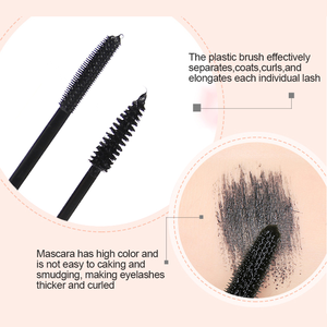 <span class=keywords><strong>Mascara</strong></span> Volume Liquide Courbant 3D 4D Hydratant Végan Fibres Longue Tenue Imperméable - Product Image 2