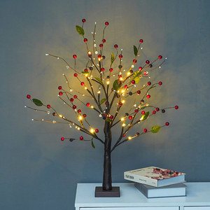 Décorations de Noël très vendues sur <span class=keywords><strong>TikTok</strong></span> pour la maison, veilleuse, arbre de Noël de luxe avec lumière, décorations pour le jour de Thanksgiving - Product Image 1