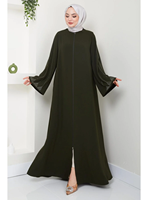 Vente en Gros Abaya Plaine Turc Islamique Robes Femmes Brillantes Robe Musulmane Robes de Dubaï Peut Personnaliser