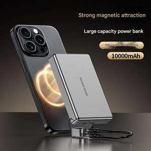 Station d'alimentation ultra-fine en plastique ABS haute capacité, nouveau chargeur rapide sans fil Type-C, <span class=keywords><strong>batterie</strong></span> de secours magnétique pour <span class=keywords><strong>iPhone</strong></span> 15 14 13 - Product Image 3