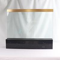 Système de canal en U en verre en aluminium à rainure en forme de U noir raccords en verre intérieur/extérieur 10-17mm pour balustrades de piscine mains courantes