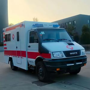 Ambulance médicale diesel manuelle robuste, véhicule de secours d'urgence neuf, norme d'émission EURO 5 pour usage hospitalier, prix compétitif - Product Image 1