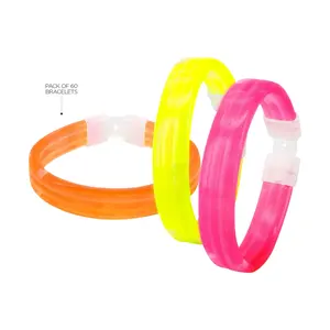 Pulseras Luminosas 60 Piezas, Gadgets Personalizados - Product Image 1
