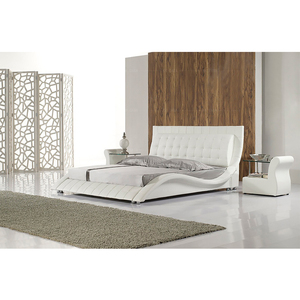 Qualità superiore moderna king size vera pelle a forma di onda <span class=keywords><strong>letto</strong></span> <span class=keywords><strong>matrimoniale</strong></span> per camera da <span class=keywords><strong>letto</strong></span> mobili - Product Image 3