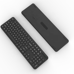 2.4GHz BT chế độ kép 104 phím không dây Bàn phím số quang học kích thước đầy đủ sử dụng văn phòng tùy chọn tắt tiếng USB pin khô máy tính xách tay mới - Product Image 6