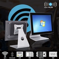 Computadora Industrial Todo en Uno de 10.4 Pulgadas, Montada en Pared/Integrada, Pantalla Táctil Capacitiva/Resistiva, Panel PC Industrial, OEM/ODM