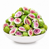 Figues séchées congelées en vrac OEM, moitiés entières, croustillantes, sucrées, sans sucre ajouté, vertes, roses, naturelles, 10 kg