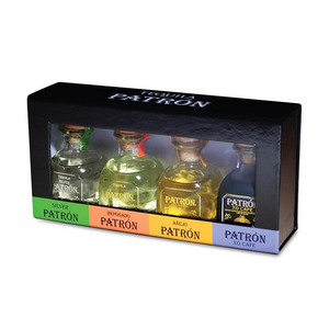 Set de Regalo de Tequila para Decoración Navideña, Vaso de Cóctel, Mini Botella de Patron de 50 ml, Tapa de Botella de Plástico Ecológica, Set para Beber Cócteles - Product Image 5