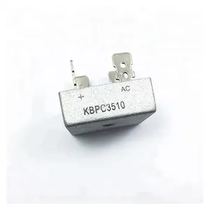 नया मूल kbpcc3510 KBPC-25 35a एकल-चरण रेक्टिफायर ब्रिज डायोड kbpc3510 डायोड पुल प्रोग्रामिंग 3510 kbpcc3510