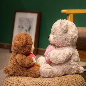 Nuovo Regalo di San Valentino: Orsacchiotto Gigante con Cuore, Morbido Peluche per Bambini, Orsacchiotto con Simbolo d'<span class=keywords><strong>Amore</strong></span> per Ragazze - Product Image 4