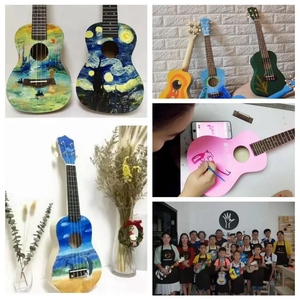Kit Fai-da-Te per <span class=keywords><strong>Ukulele</strong></span> <span class=keywords><strong>Soprano</strong></span> 21 Pollici Costruisci il Tuo Strumento con Attrezzi di Installazione per Bambini e Amici - Product Image 3