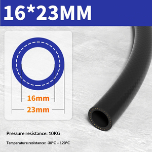 Tubi Flessibili NBR Neri Rinforzati con Filo Metallico per Motori Diesel/Benzina, Misure Personalizzabili, Resistenti all'Invecchiamento, Senza Crepe, Tagliabili ZXQ - Product Image 5