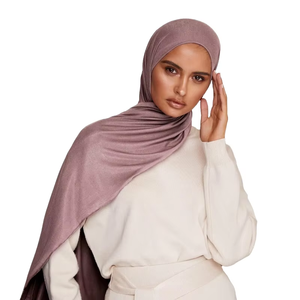 Nouvel arrivage 2026 – Écharpe en jersey fluide respirante et douce, châle musulman en tissu premium, hijab pour femme (<span class=keywords><strong>France</strong></span>) - Product Image 1