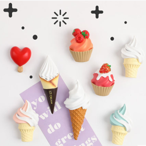 Imán de <span class=keywords><strong>nevera</strong></span> de helado personalizado creativo 3D forma de helado imán de <span class=keywords><strong>nevera</strong></span> de comida de resina <span class=keywords><strong>comprar</strong></span> - Product Image 4