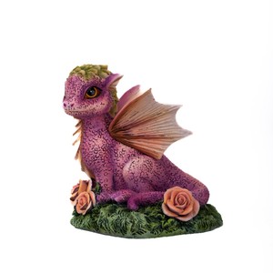 Mini Dragon Angel Style Handmade Resin Polyresin <strong>Figurines</strong> for Home Decoration - Product Image 1