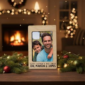 Personalized MDF <b>Car</b> Accessories Custom <b>Polished</b> Engraved <b>Car</b> Visor Photo Frame Clip Picture Holder - Product Image 3