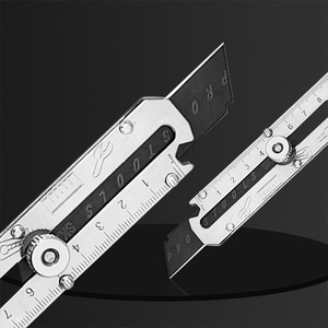 Heavy-duty stainless steel thickened utility knife, extra sharp paper cutter, wallpaper cutter, multi-functional utility knife - Product Image 2