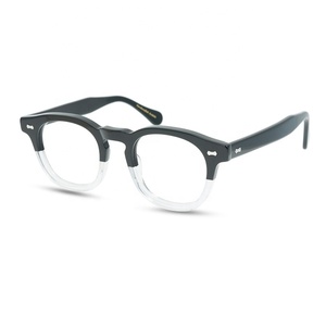 Yvan-gafas transparentes ópticas personalizadas, lentes Vintage de acetato Unisex, montura para gafas - Product Image 5