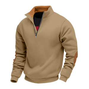 Sudadera con capucha <span class=keywords><strong>de</strong></span> manga larga <span class=keywords><strong>de</strong></span> invierno para hombre, Jersey informal con cremallera y logotipo frontal, novedad <span class=keywords><strong>de</strong></span> otoño <span class=keywords><strong>al</strong></span> <span class=keywords><strong>por</strong></span> <span class=keywords><strong>mayor</strong></span> - Product Image 3