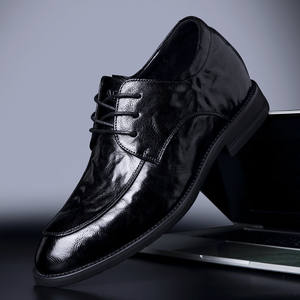 Zapatos de Oficina para Hombre de Cuero Genuino, Ligeros y Transpirables, con Punta Cuadrada y Estilo Británico, de Alta Calidad y Diseño de Lujo - Product Image 5